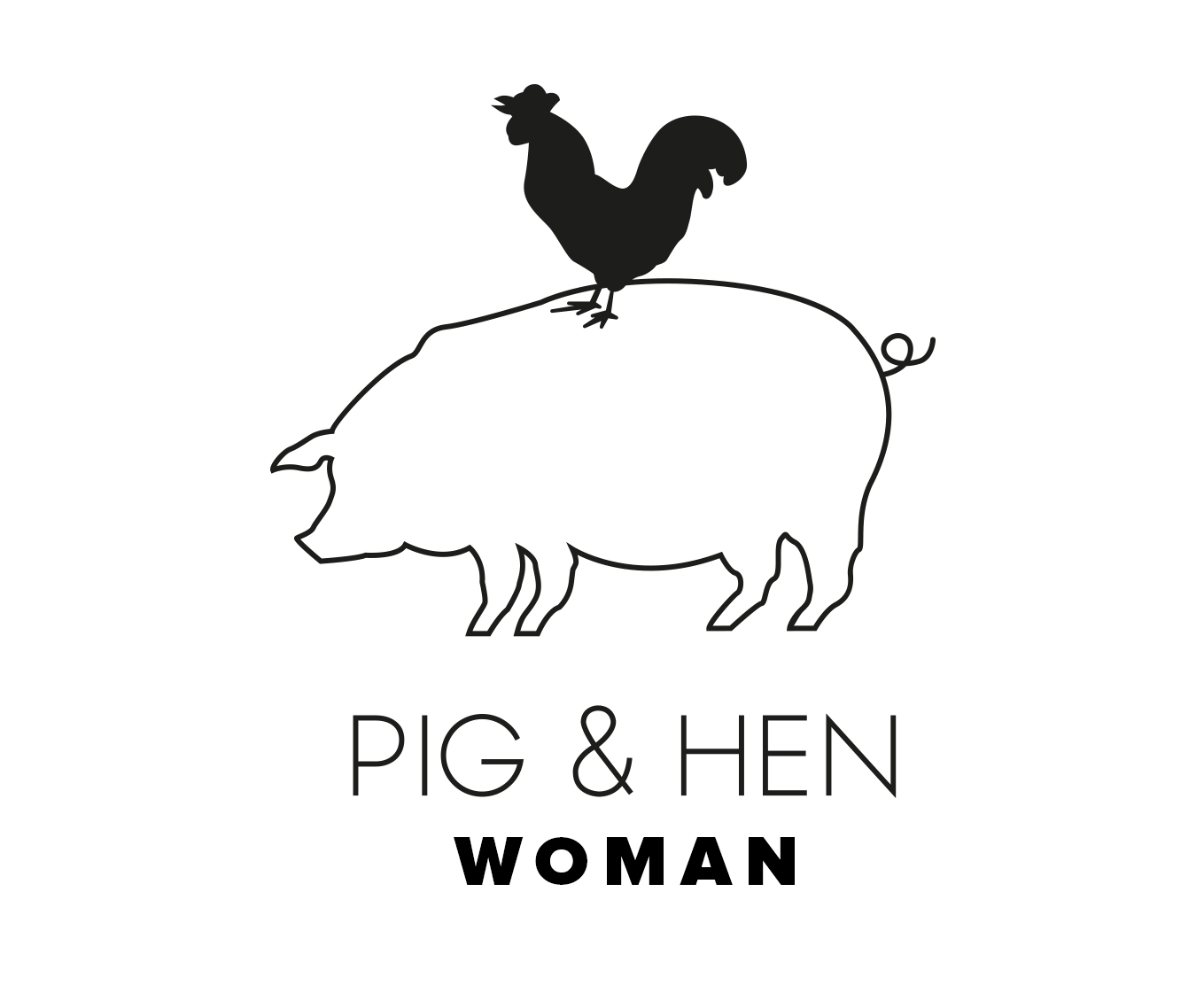 Pig&Hen_woman_logo